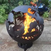 Шар огня ø 1000 мм. (197178) сертификат - сфера все для костра евростандарт  в Покрове