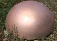 Полусфера металлическая медь (207268) производство промоборудование ø 1000 мм.  в Покрове