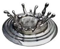 Всплеск воды из нержавеющей стали (517626) монтаж арт-объект  в Покрове