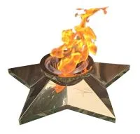 Звезда с газовой горелкой (518315) сертификат комплект горелка ГВД 379 10 89 00 ПС вечный огонь ø 600 мм. пустотелая  в Покрове