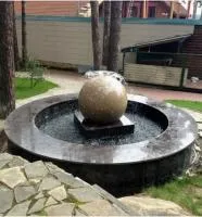 Сфера гранит фонтан 3D шар (518901) ∅ 750 мм. Покров