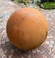 Кортеновский шар — дизайн (518925) ∅ 800 мм. Покров 
