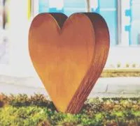 Кортеновская сталь скульптура сердце (518279) монтаж арт-объект  в Покрове