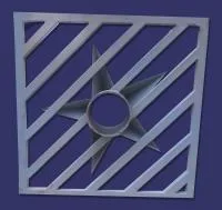 Звезда стальная (197146) монтаж комплект горелка ГВД 379 10 89 00 ПС вечный огонь ø 1000 мм. пустотелая  в Покрове