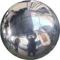 Шар ø 400 мм. полый полированный (517581) сертификат - сфера арт-объект пустотелая  в Покрове