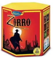 Фейерверк Zorro. Купить Фейерверк Zorro  Р7471 — магазин продажа салютов недорого —  Покров, производитель Русский фейерверк - Русская пиротехника, доставка по России  +7 963 711 89 03 — Покров | pokrov.piroclub.ru