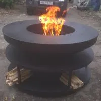 Стол для костра поленница (197212) поставка все ø 1000 мм. универсальная  в Покрове