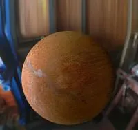 Шар парк декор кортен сталь (518911) ∅ 1000 мм. Покров 
