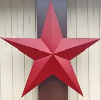 Красная звезда декор на стену в Покрове (518432)