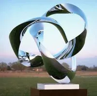 Кольца из нержавеющей стали скульптура (518288) производство арт-объект  в Покрове