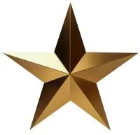 Звезда СССР накладка на стелу листовая бронза в Покрове (518487)