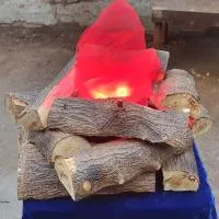 Имитация костра железный дровосек (197197) монтаж огня ø 650 мм. евростандарт  в Покрове