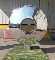 Линза арт декор (519061) ∅ 2000 сталь AISI304 Покров 