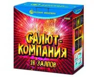 Фейерверк Салют-компания Р7318 купить от производителя Русский Фейерверк — Покров