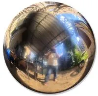 Шар ø 1050 мм. полый полированный (517593) производство - сфера арт-объект пустотелая  в Покрове