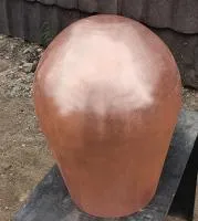 Ёмкость карамелизатор (513898) сертификат полусфера промоборудование ø 450 мм.  в Покрове