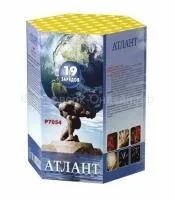 Батарея салютов Атлант. Купить Батарея салютов Атлант Р7054ФМ — магазин продажа салютов недорого —  Покров, производитель Русский фейерверк - Русская пиротехника, доставка по России  +7 963 711 89 03 — Покров | pokrov.piroclub.ru