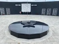 Звезда чугун (518248) производство комплект горелка ГВД 379 10 89 00 ПС вечный огонь ø 1100 мм. монолит - литье  в Покрове