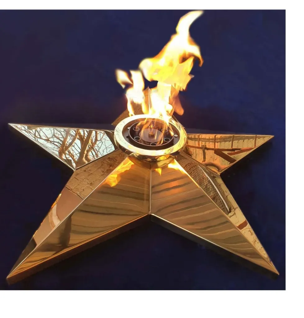 Вечный огонь - высококачественная нержавеющая сталь Покров 