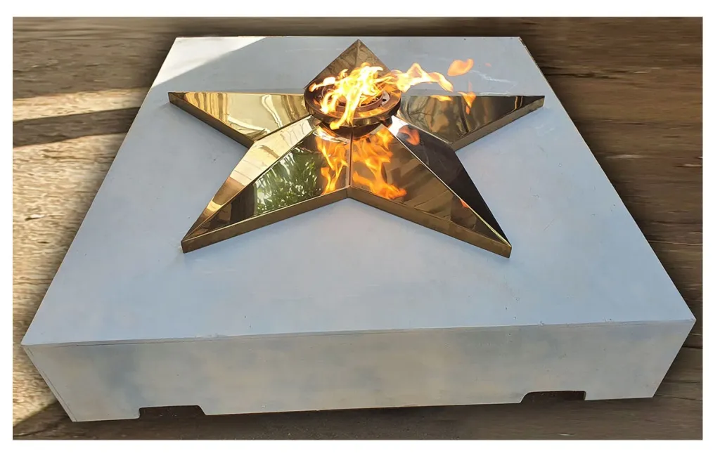 Вечный огонь - переносной модуль вечного огня Покров